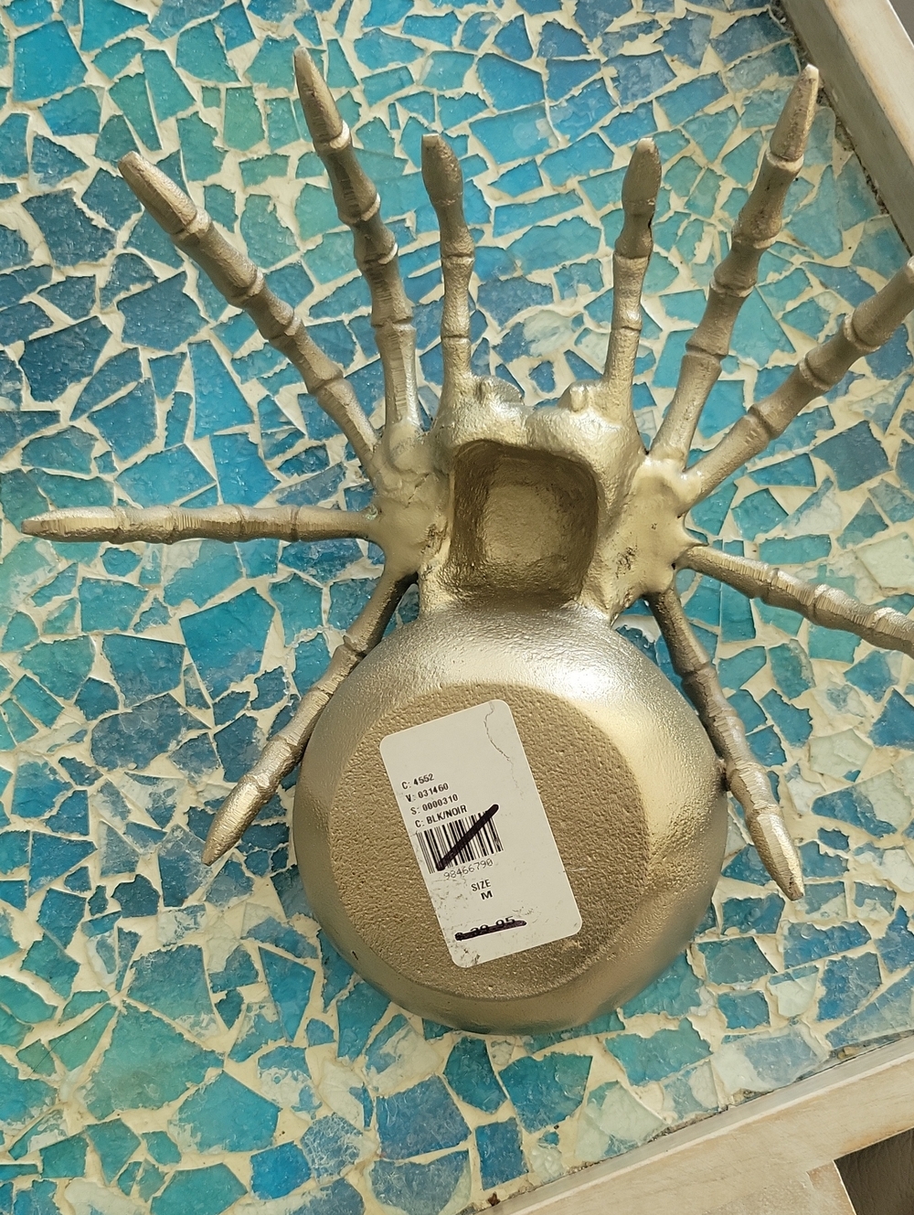 Catherine Martin X Anthropologie Midnight Creatures Spider Candle Holder/Tray - Picture 11 of 13